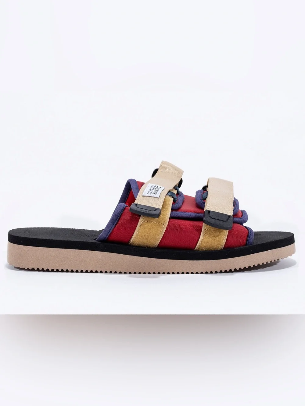 Suicoke Moto-Cab OG056CAB Slides  Men's Size 11  Red Black